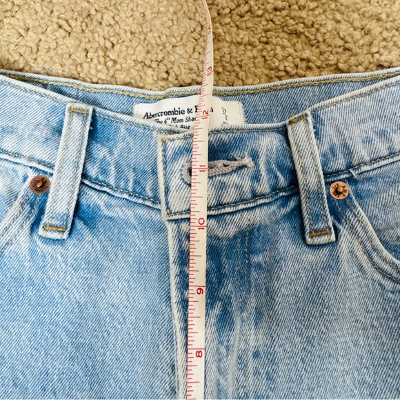 Abercrombie & Fitch Light Blue Jean Shorts - Picture 9 of 9